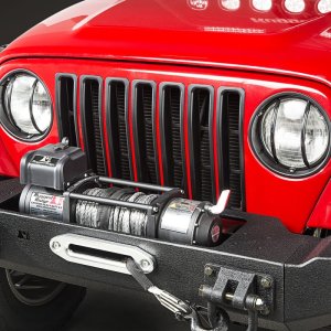 Jeep Wrangler Grille Inserts - Rugged Ridge - Black - `97-`06